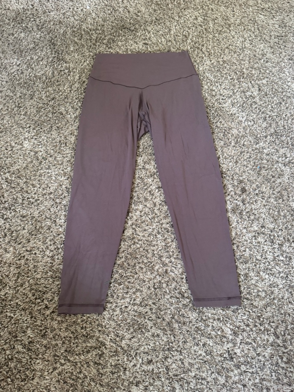 aerie Brown High-Rise 7/8 Leggings - Picture 2 of 3